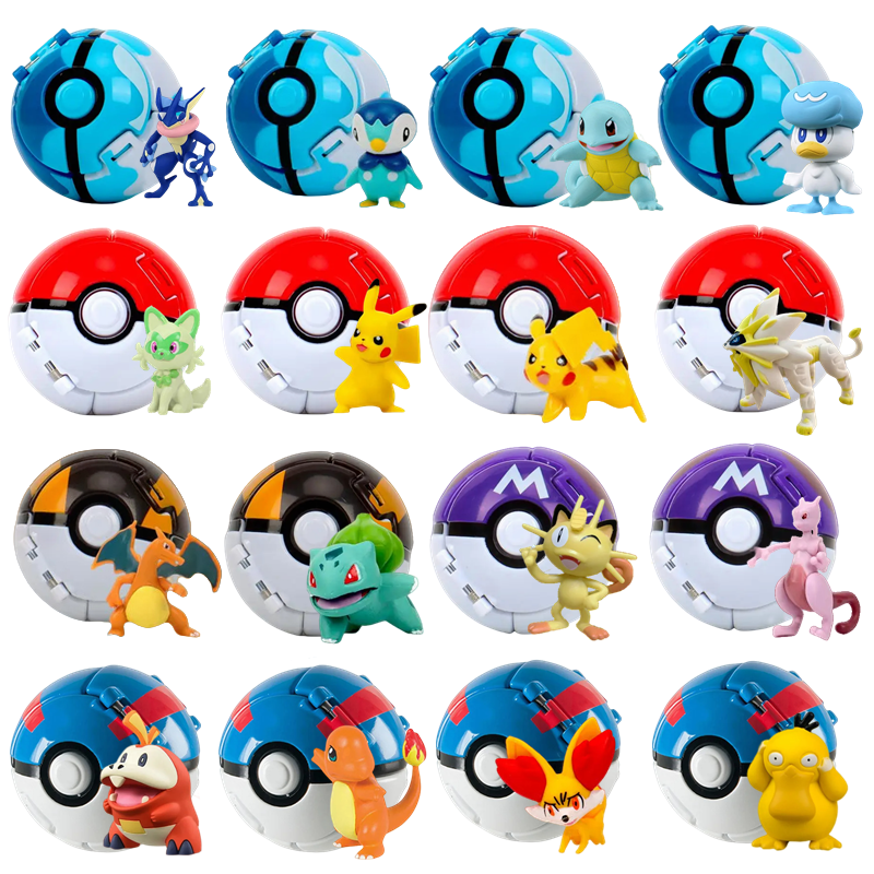 Model Kit Xerneas - Pokemon Figure Pokeball Anime Figurines Cartoons