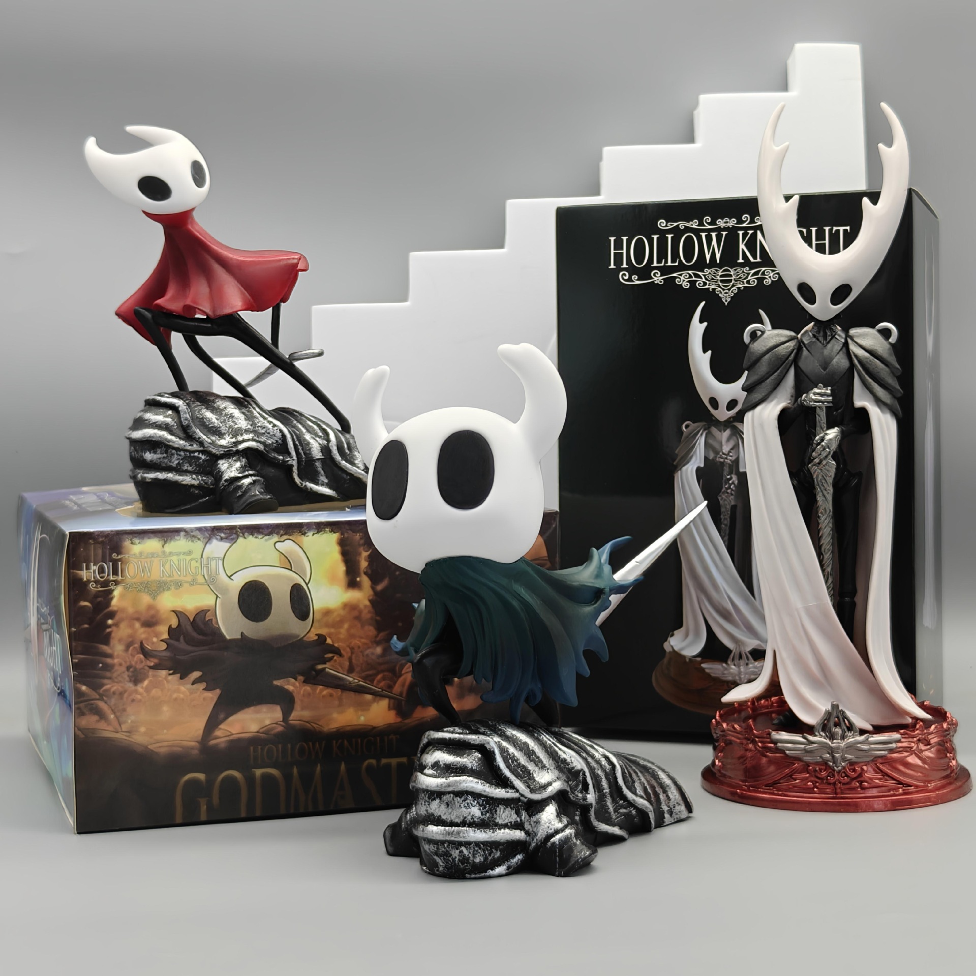 Model Kit Toy - HOT！！！Hollow Knight Three Swordsmen game Garage