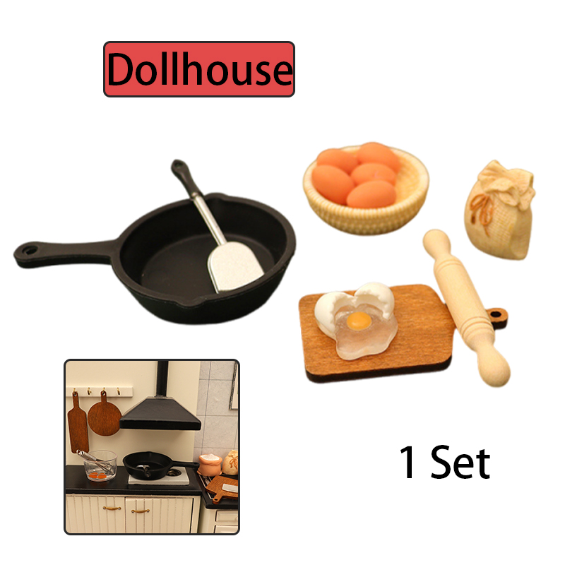 Model Kit Toy - 1/12 Dollhouse Miniature Kitchenware Kit Model