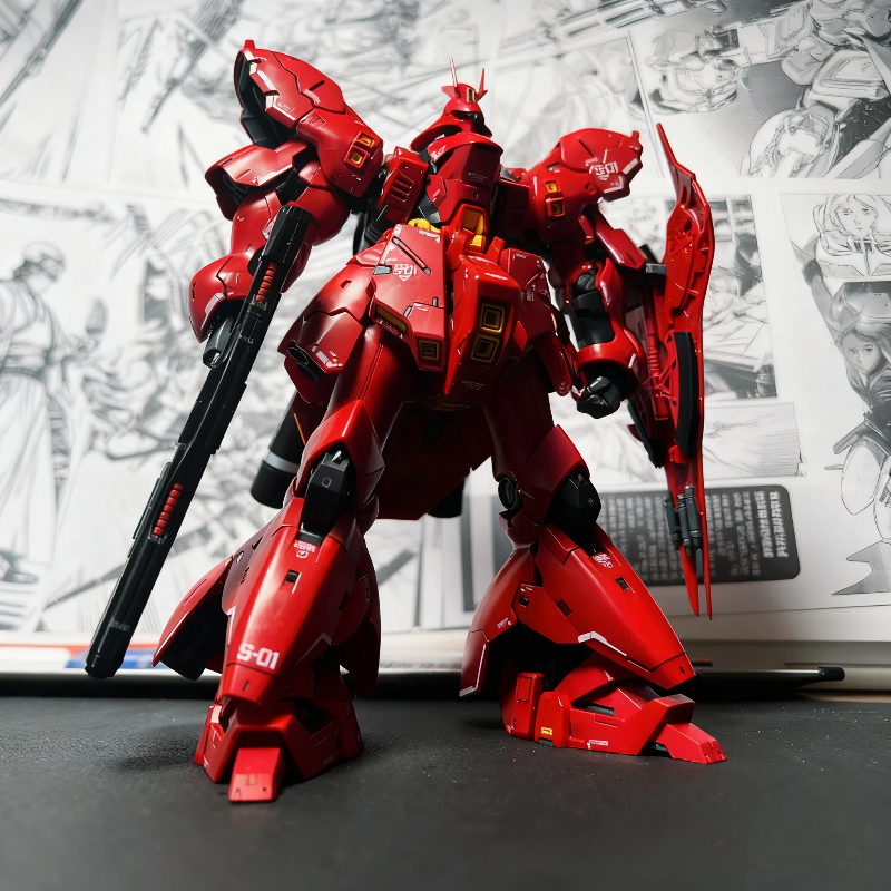 Model Kit Water Decal - GaoGao RG Sazabi 1/144 Plastic Assembly