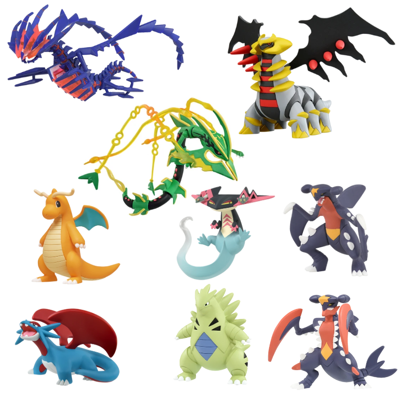 Model Kit Xerneas - Original TAKARA TOMY Dragon Type Pokemon