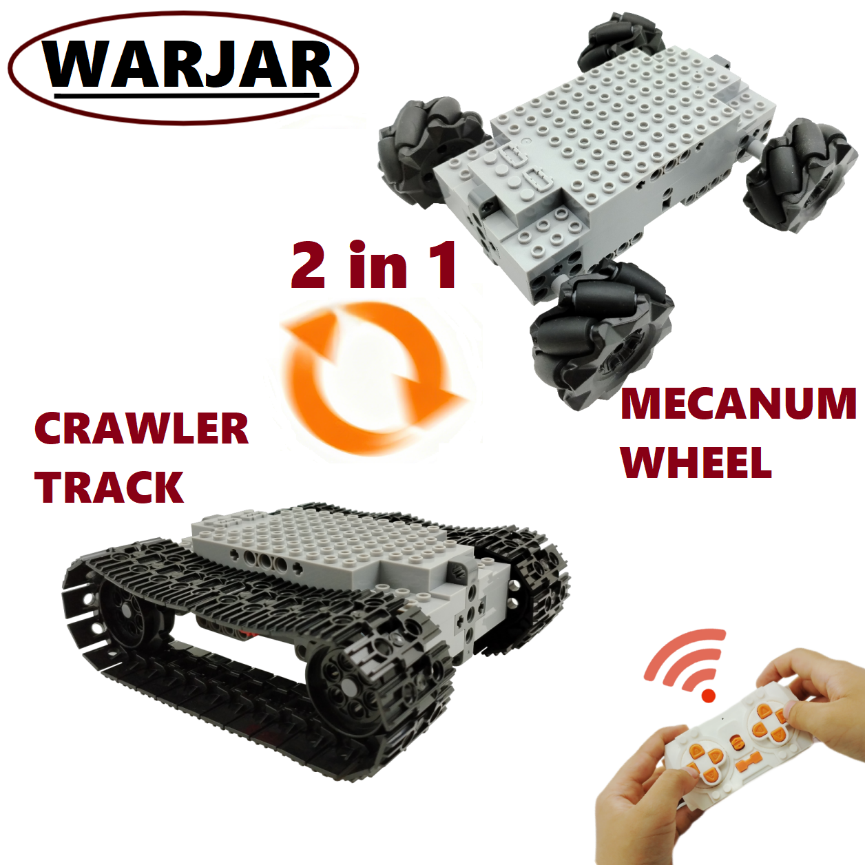 Model Kit Lancelot - 2IN1 Universal Technical Building Block Chassis