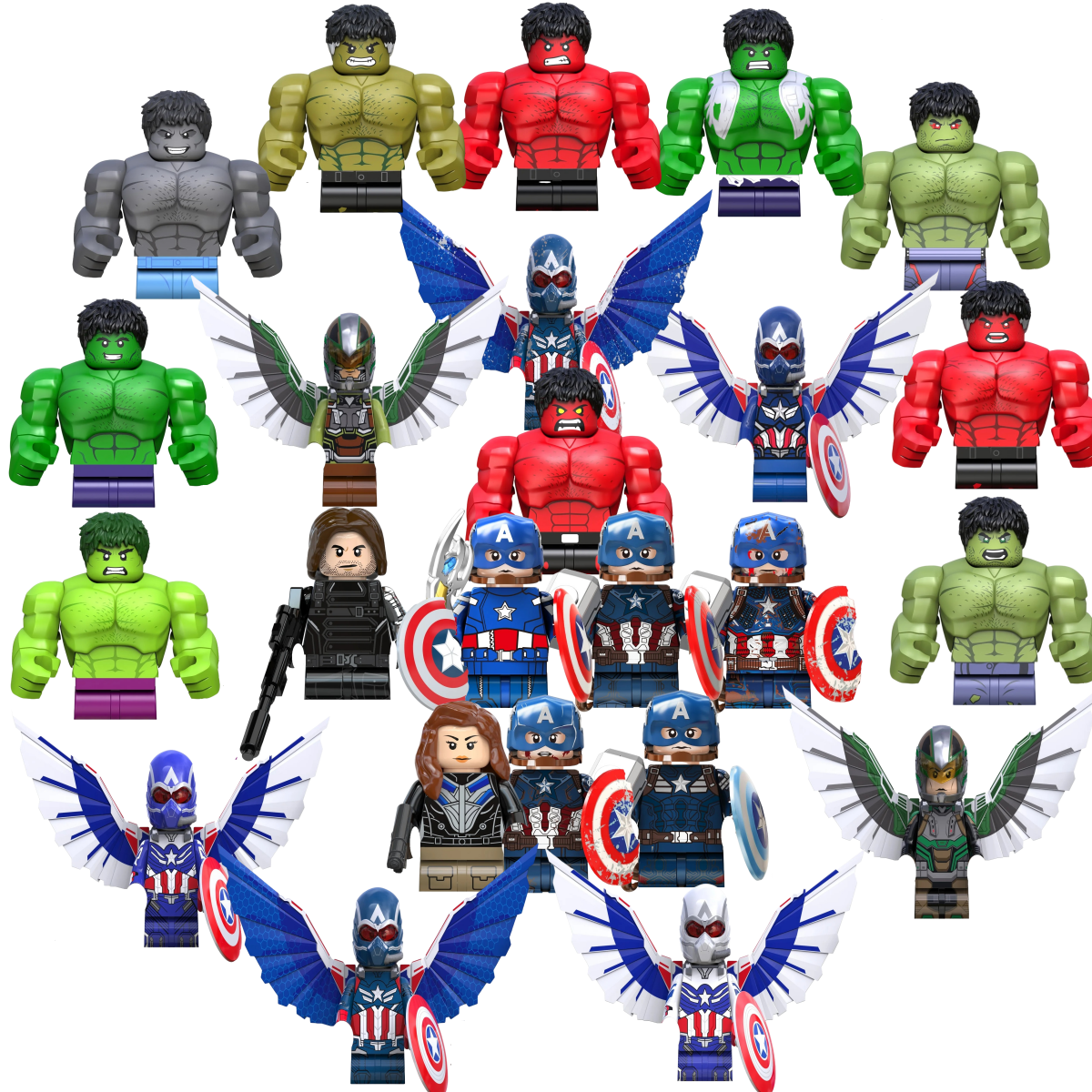Model Kit Venom - Blind Box Mini Building Blocks TV6218