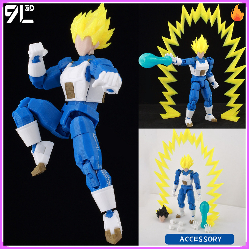 Model Kit Frieza - 9L3D Printed Action Figure Dragon Ball,goku