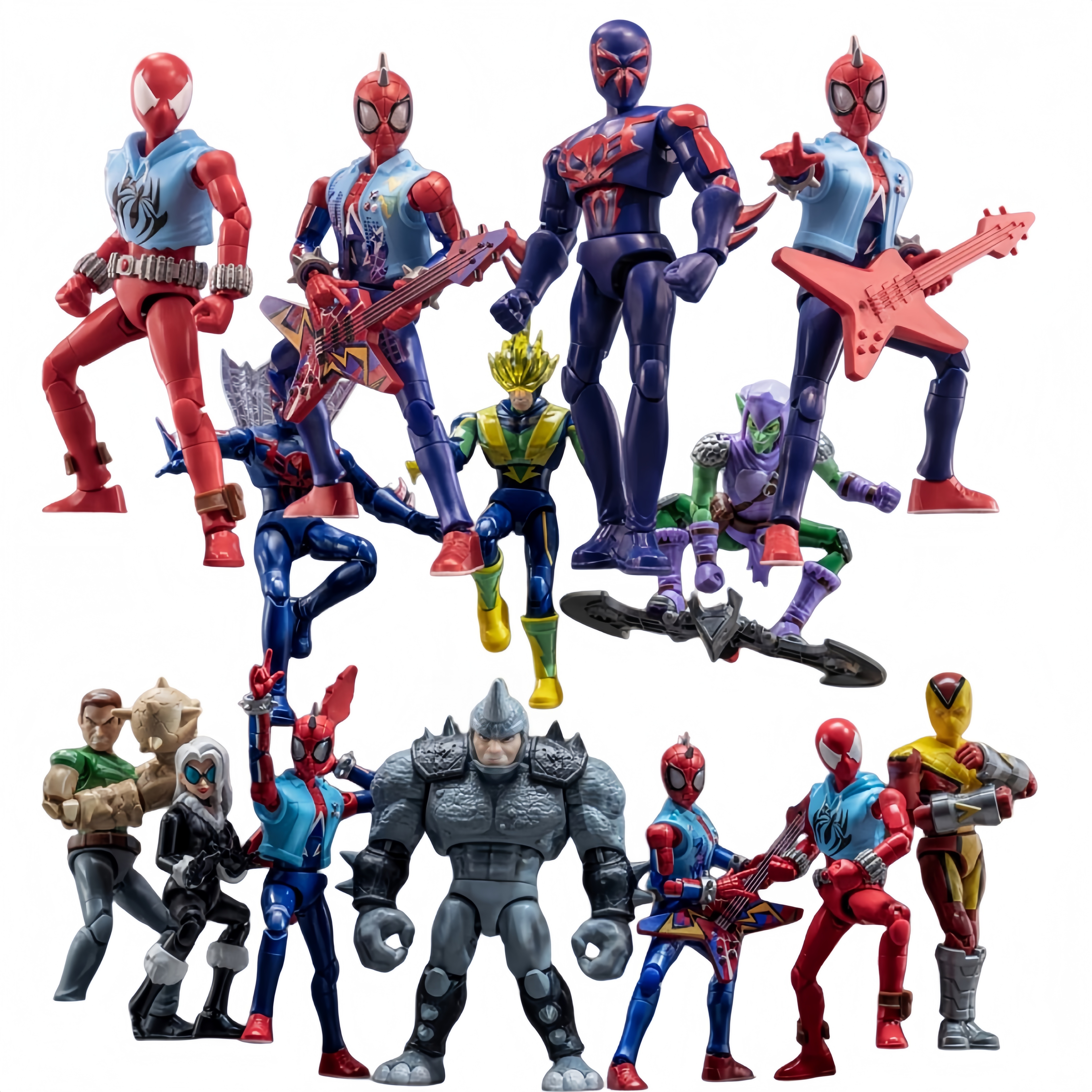 Model Kit Toy - Blokees Heroes Galaxy Version 06 Spider-Verse