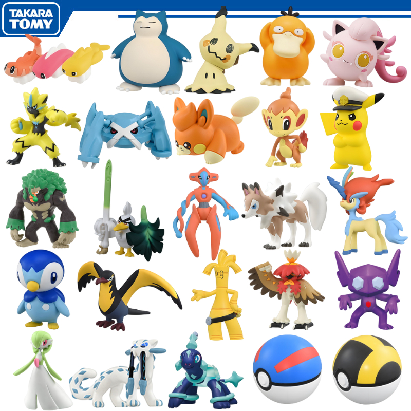 Model Kit Xerneas - Original Takara Tomy Snorlax Mimikyu Scream