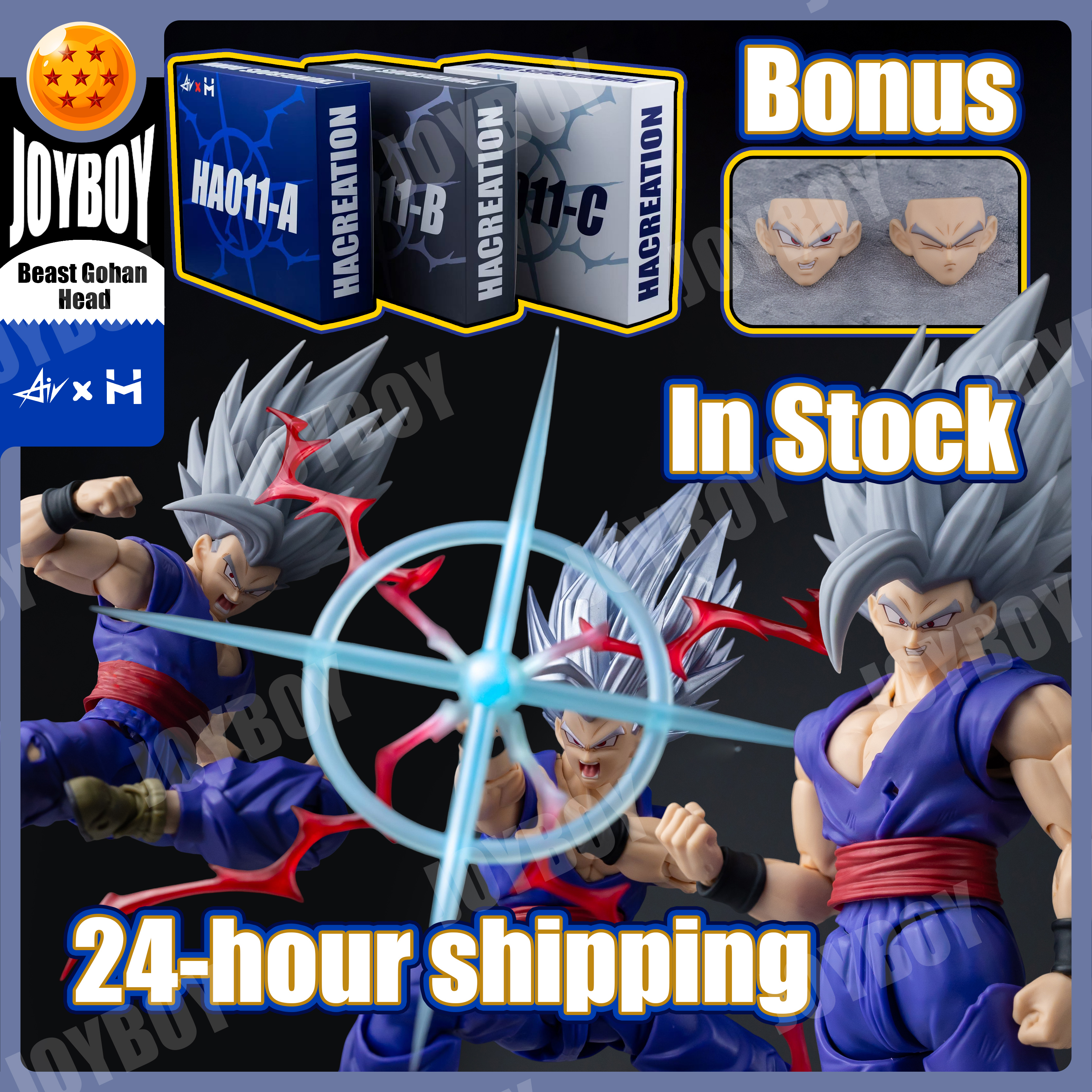 Model Kit Figures - In Stock Air&HM Beast Gohan Head