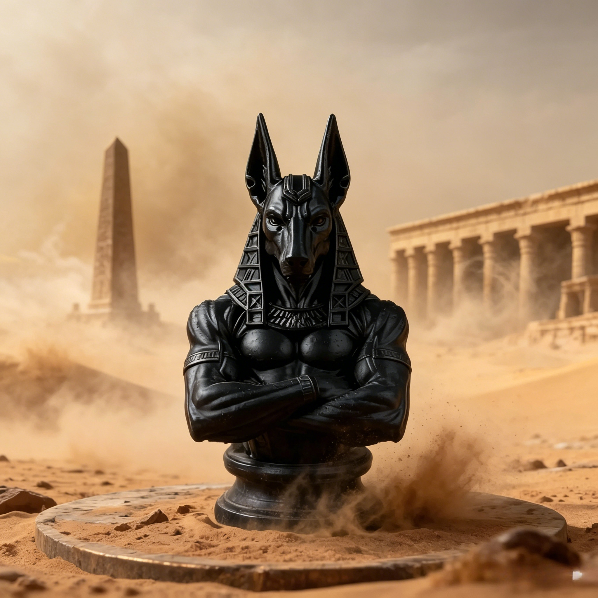 Anubis Bust Figurine 3D Printe – Model Kit Anubis Bewertung und Preis