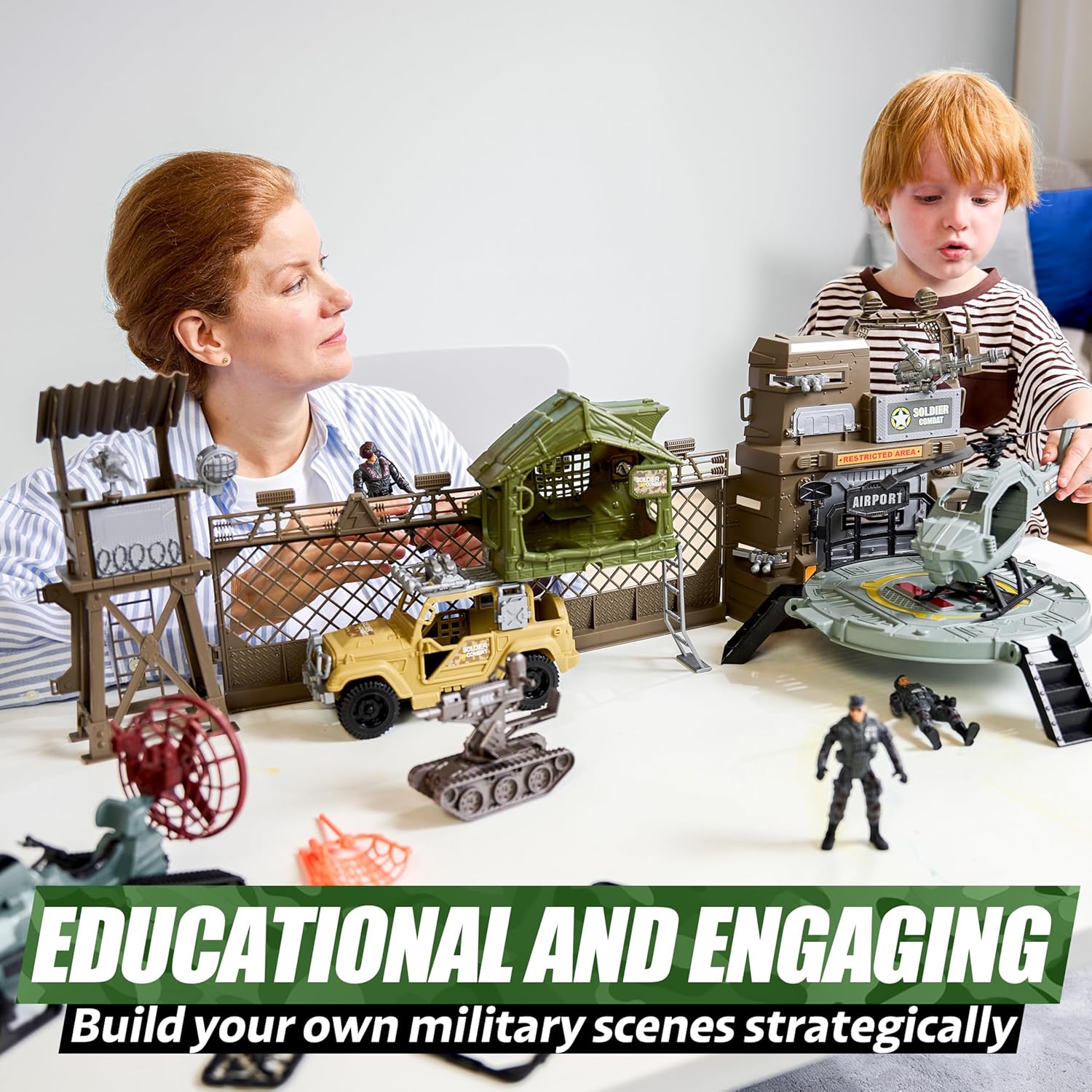 JOYFY Military Toy Set with Ar – Model Figure Base Bewertung und Preis