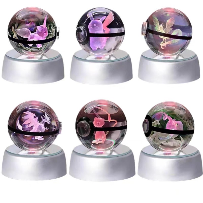3D Pokemon Crystal Ball Mewtwo – Model Figure Base Bewertung und Preis