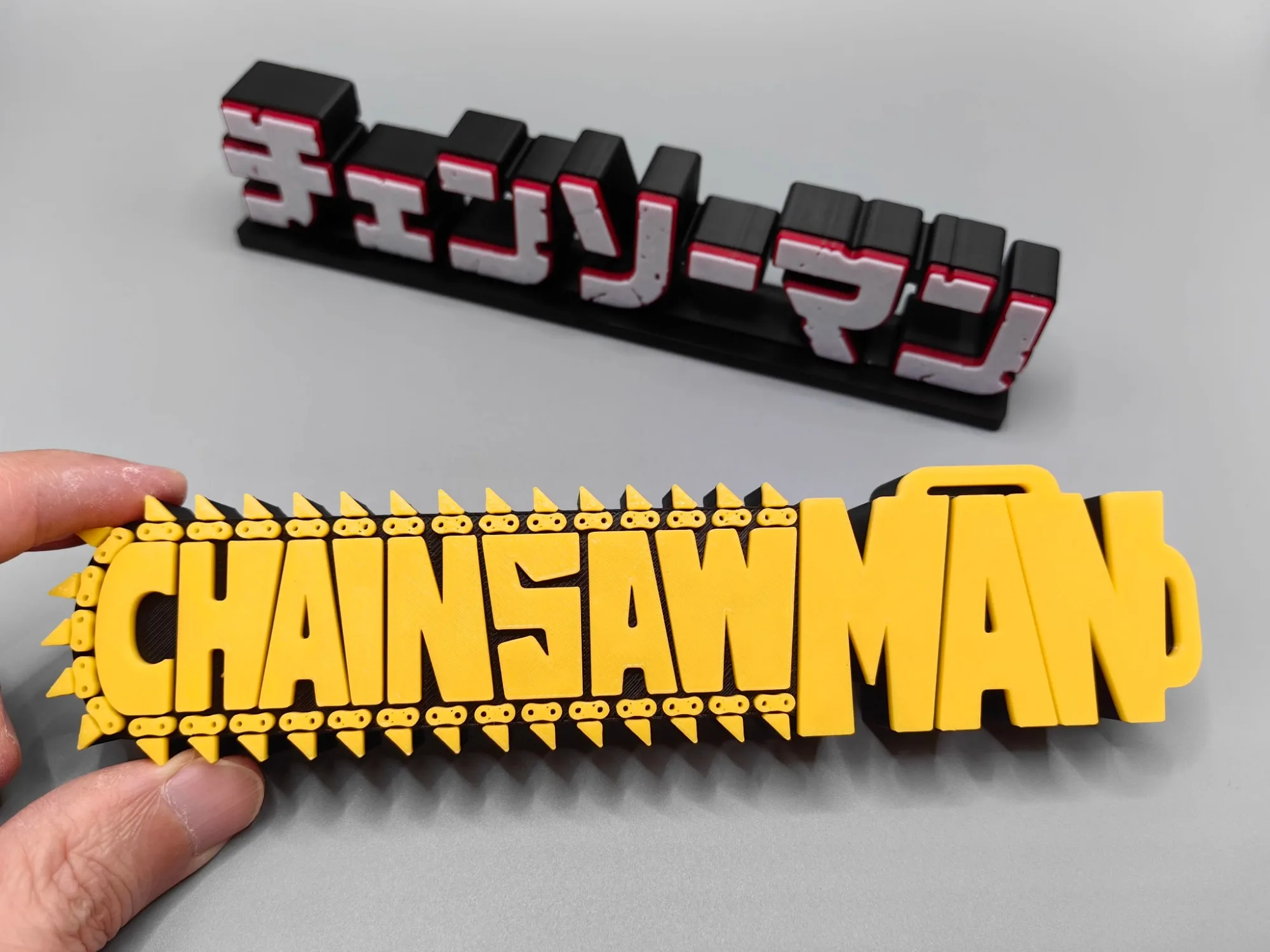 Anime Chainsaw Man 3D Logo Mod – Model Kit Chainsaw Man Bewertung und Preis