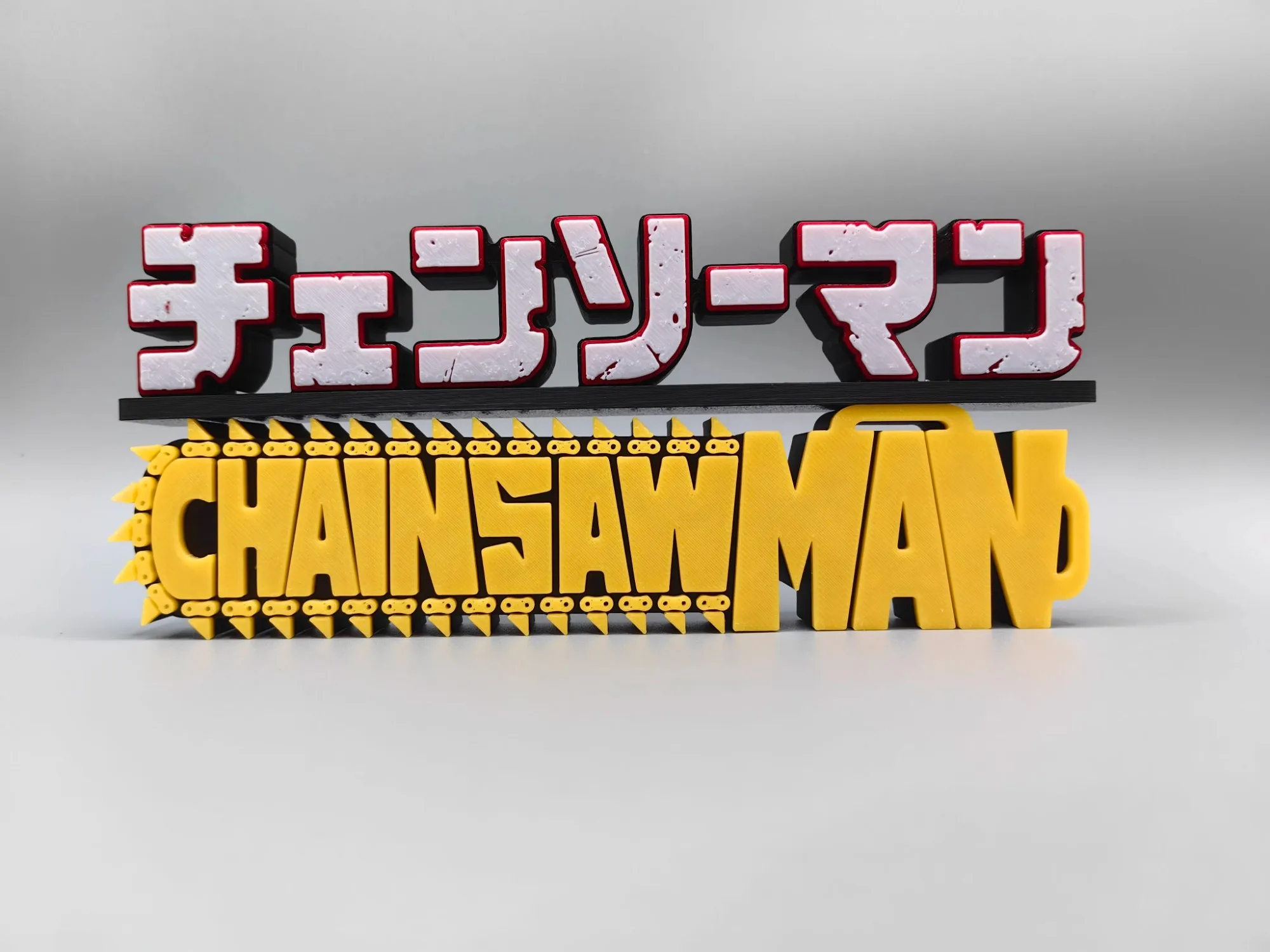 Anime Chainsaw Man 3D Logo Mod – Model Kit Chainsaw Man Bewertung und Preis