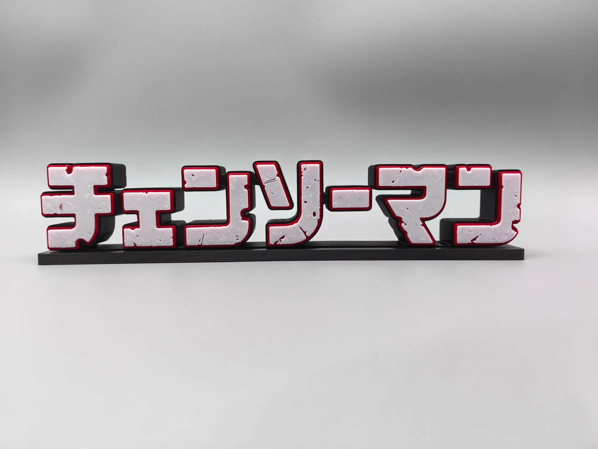 Anime Chainsaw Man 3D Logo Mod – Model Kit Chainsaw Man Bewertung und Preis