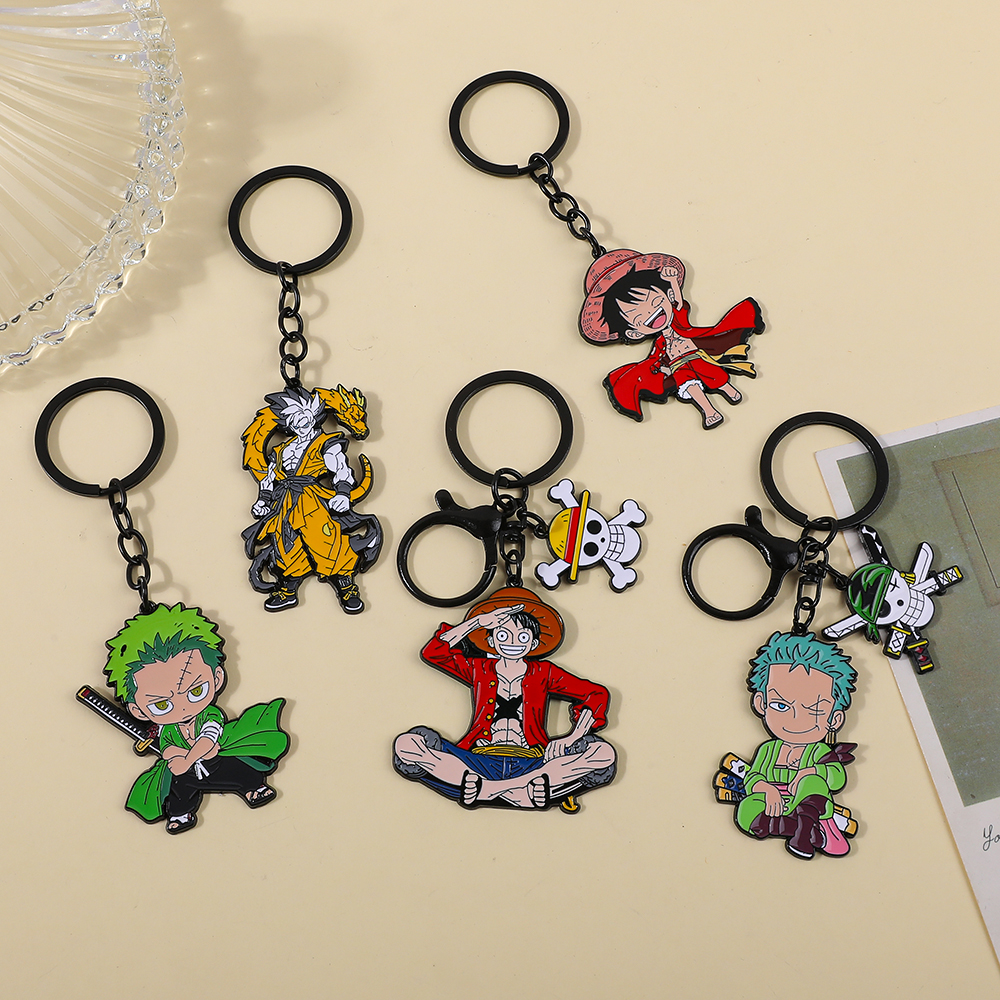 One Piece Anime Keychain Set - – Model Kit Luffy Bewertung und Preis