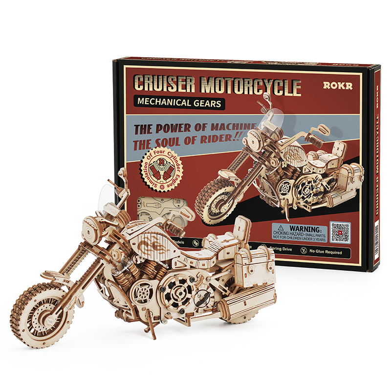 Robotime Motorcycle Puzzle 3D  – Model Kit Motor Nuclear Bewertung und Preis