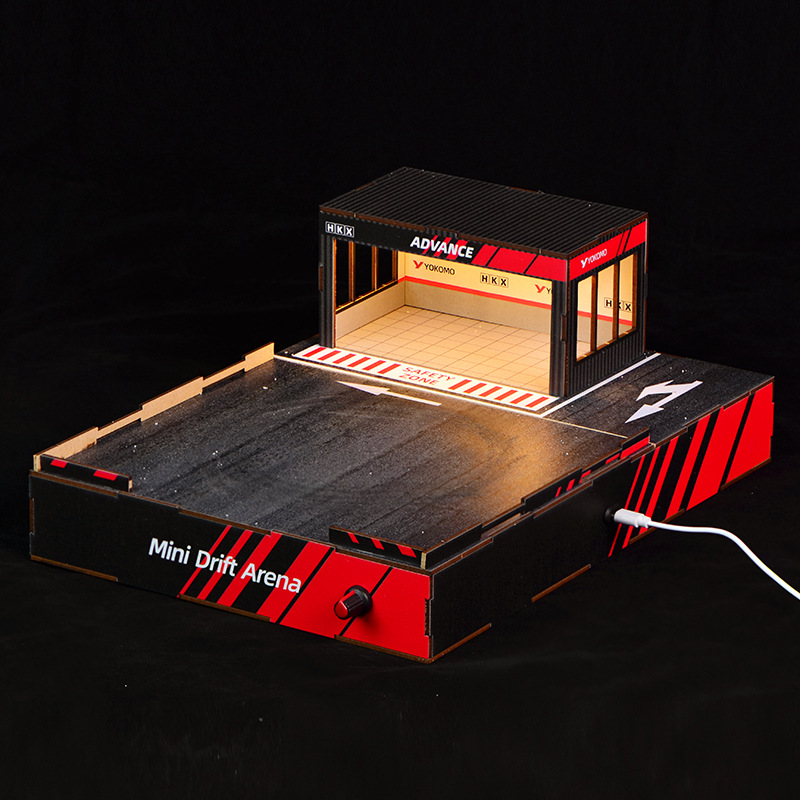 1:64 Scale DIY Drift Track Dio – Model Kit Toy Bewertung und Preis