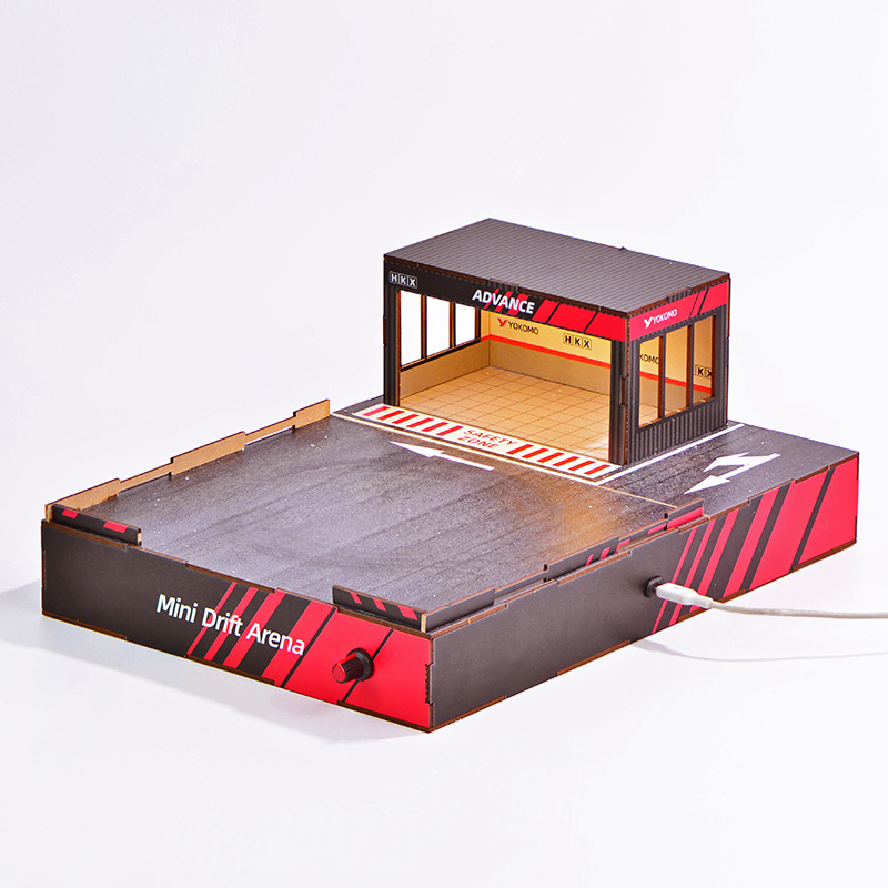 1:64 Scale DIY Drift Track Dio – Model Kit Toy Bewertung und Preis