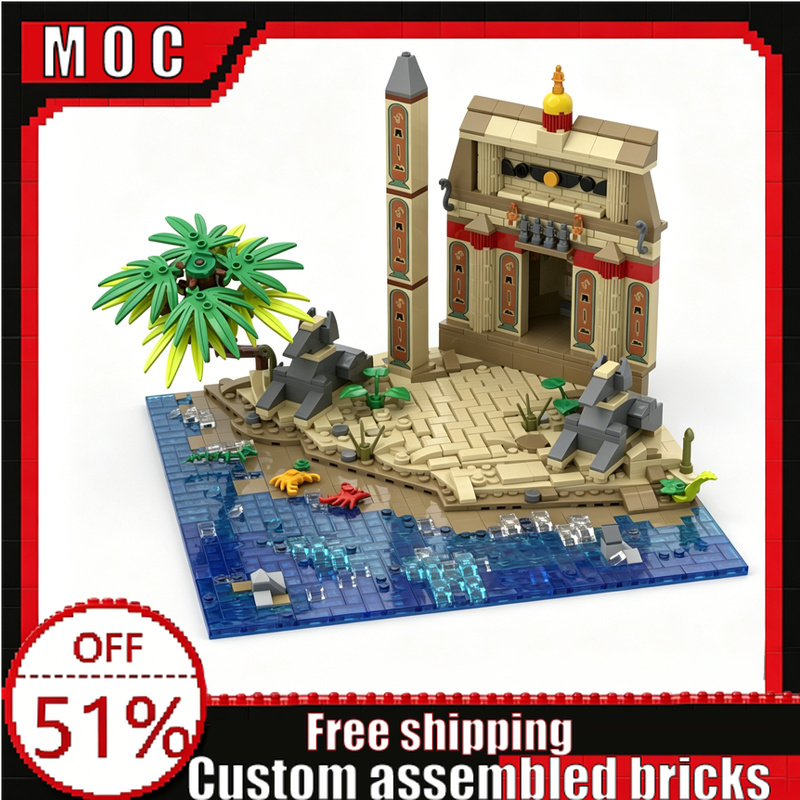 940PCS Lost Shrine of Anubis A – Model Kit Anubis Bewertung und Preis