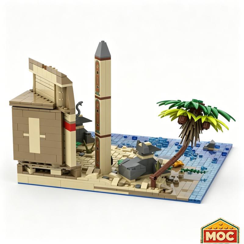 940PCS Lost Shrine of Anubis A – Model Kit Anubis Bewertung und Preis