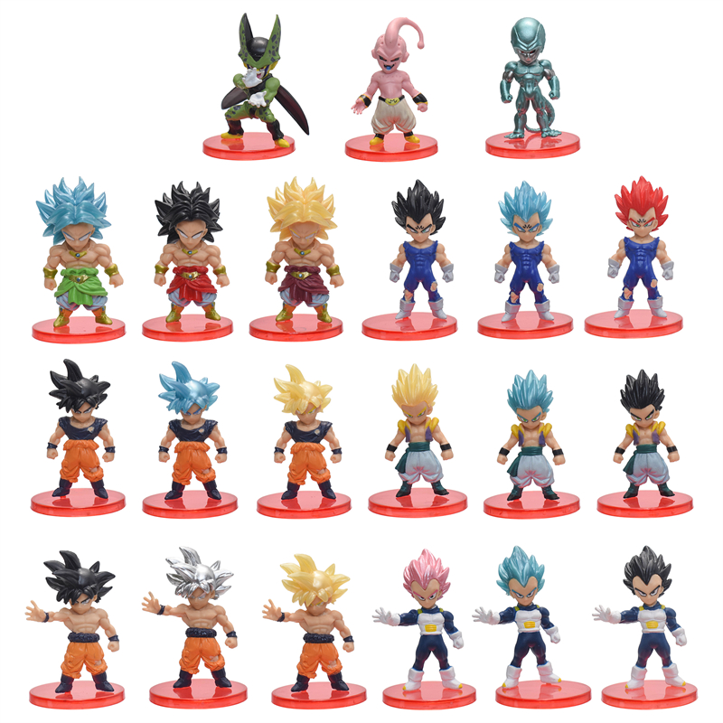 21Pcs/Set Dragon Ball Z Anime  – Model Kit Frieza Bewertung und Preis