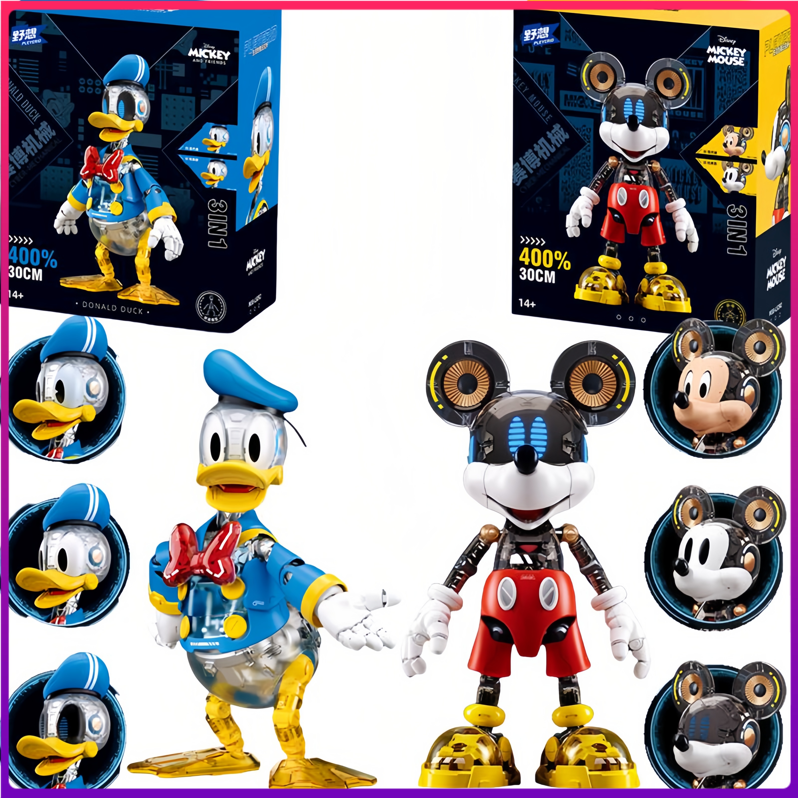 Anime Character Cyber Mickey D – Model Kit Figures Bewertung und Preis