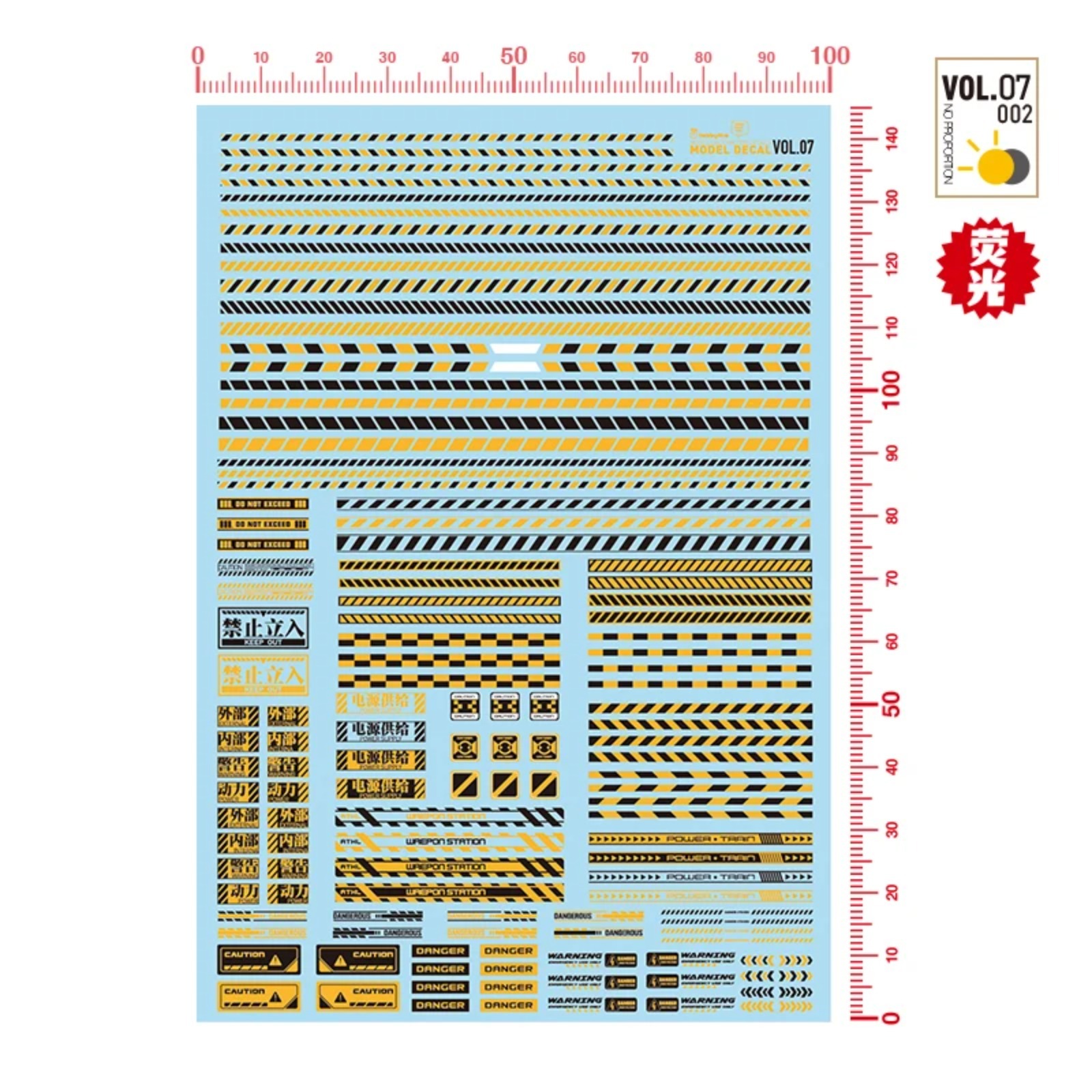 HOBBY MIO VOL7-001~003 Fluores – Model Kit Water Decal Bewertung und Preis