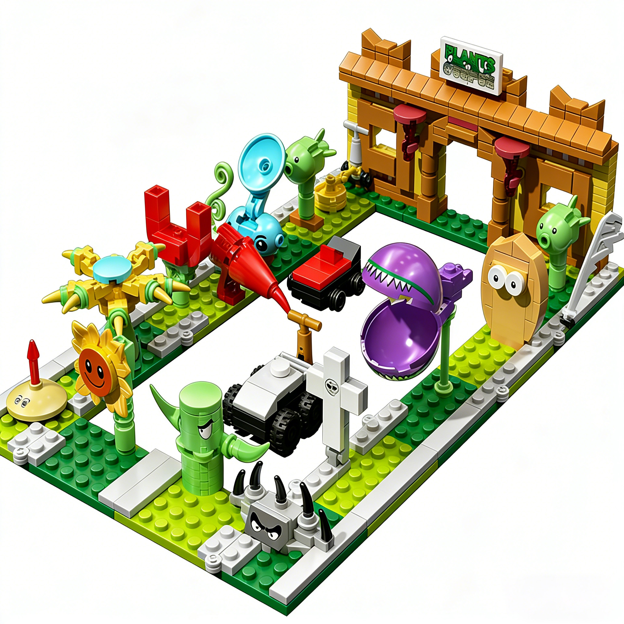 Plants vs. Zombies Battle of t – Model Kit Vs Figure Bewertung und Preis