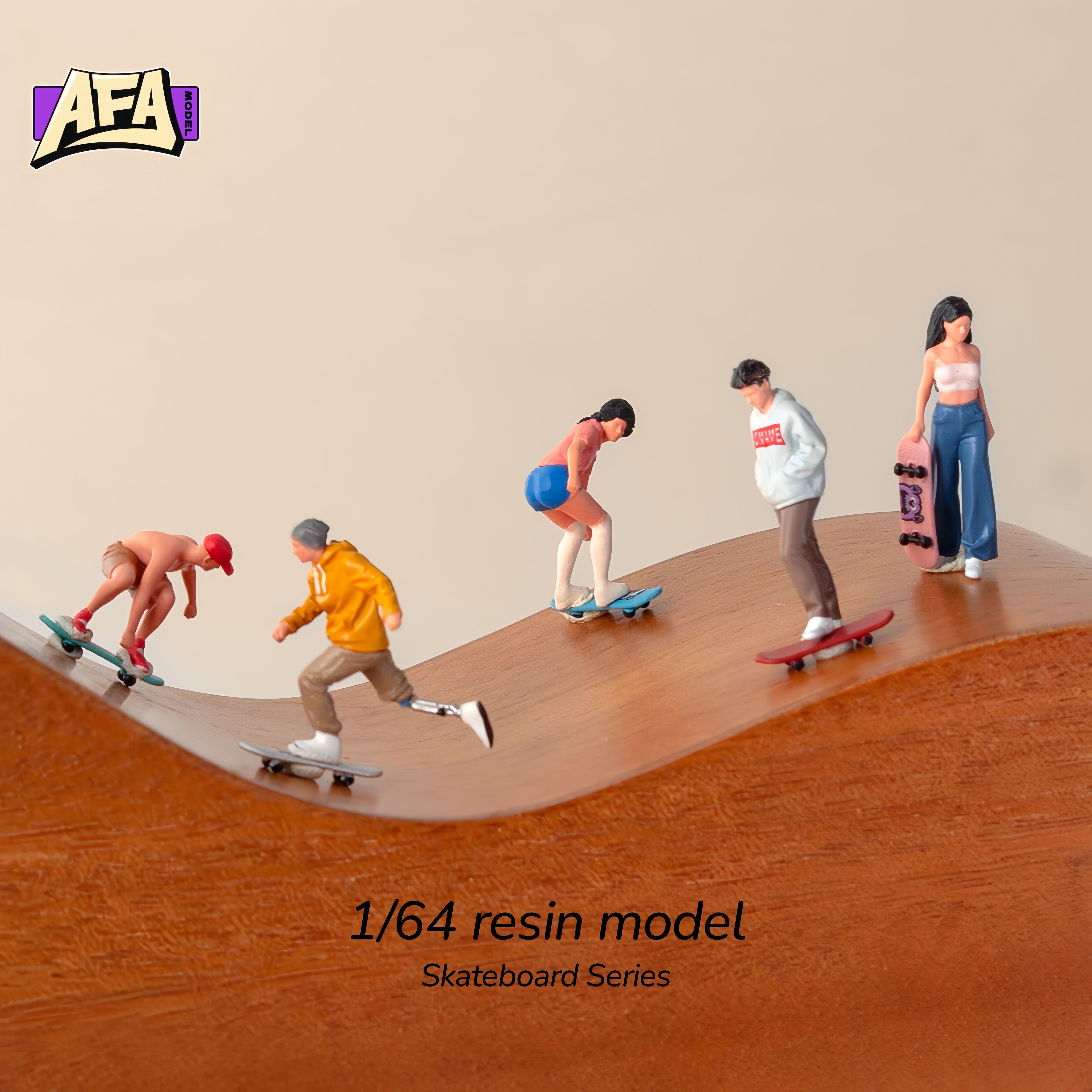 1 64 resin diorama skate Minia – Model Kit Toy Bewertung und Preis