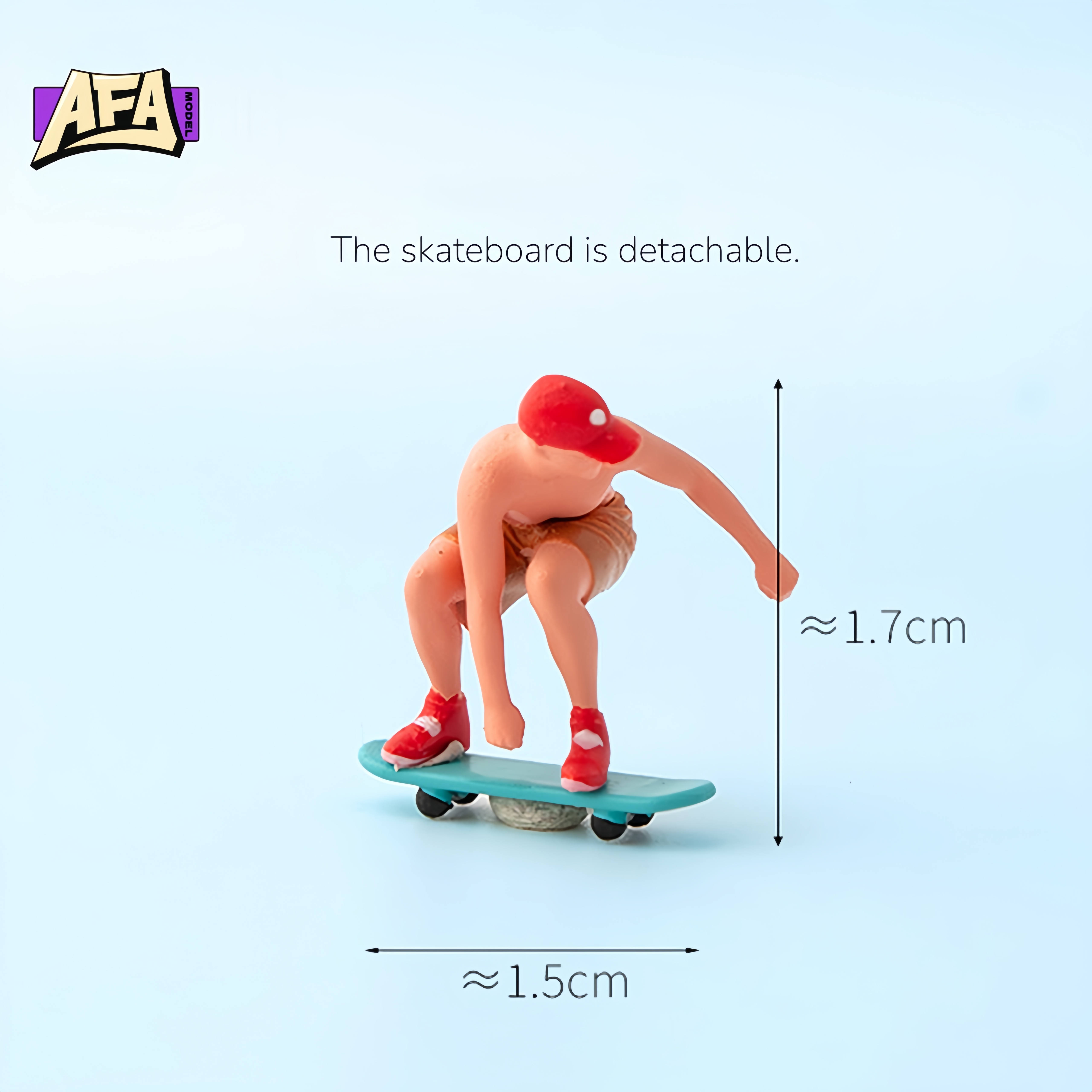 1 64 resin diorama skate Minia – Model Kit Toy Bewertung und Preis