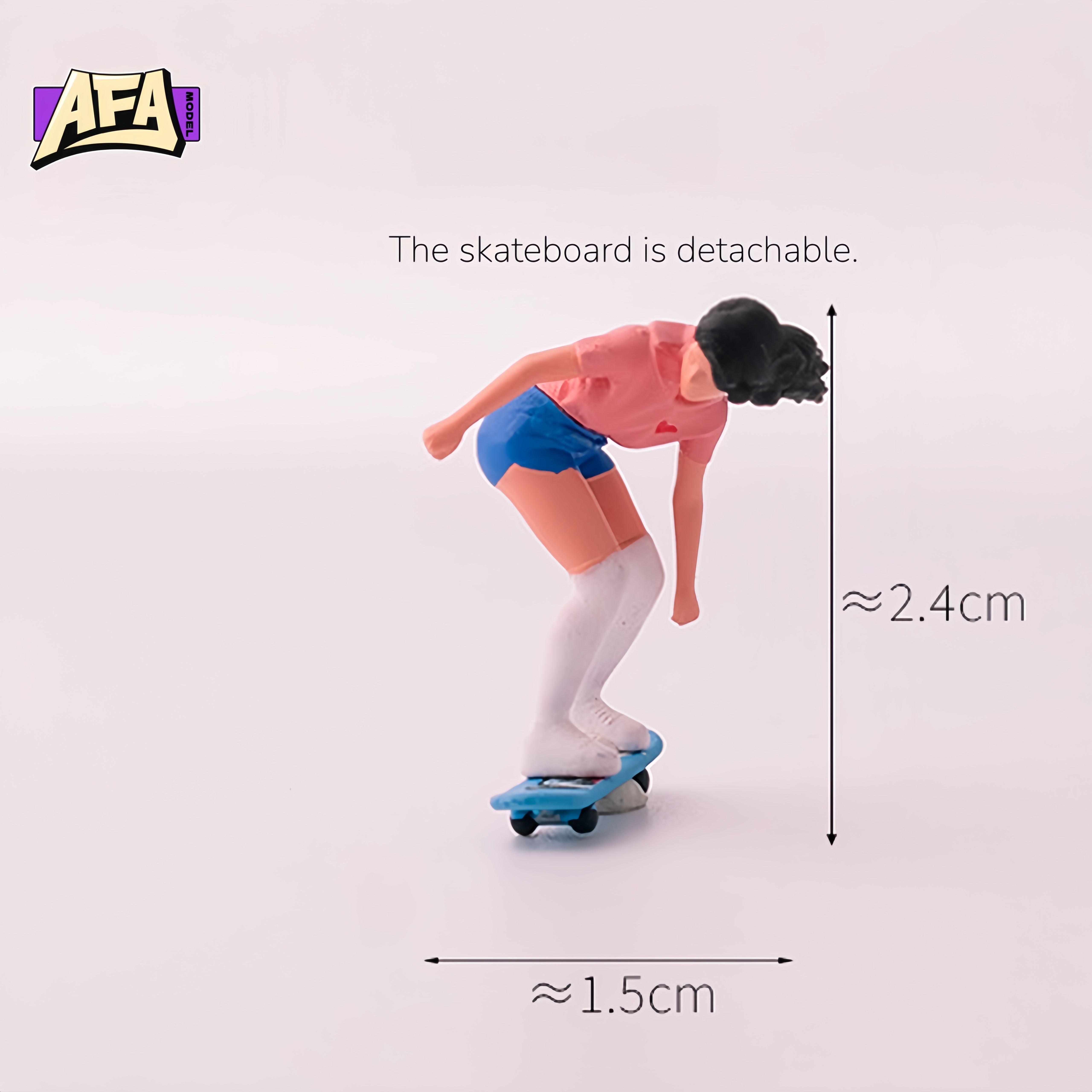 1 64 resin diorama skate Minia – Model Kit Toy Bewertung und Preis