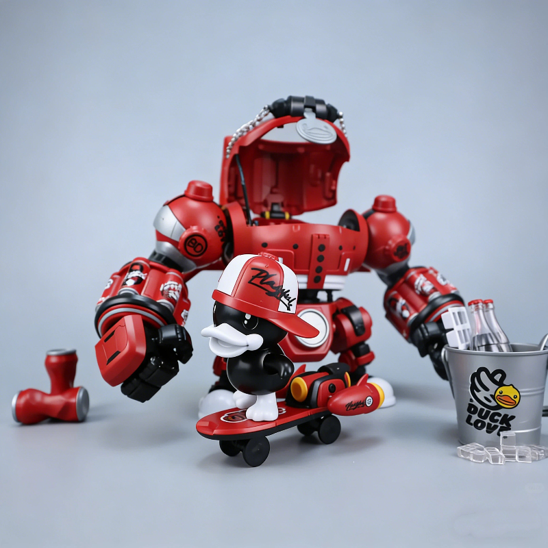 B.Duck Hiphop Duck 21cm Mecha  – Model Kit Water Decal Bewertung und Preis