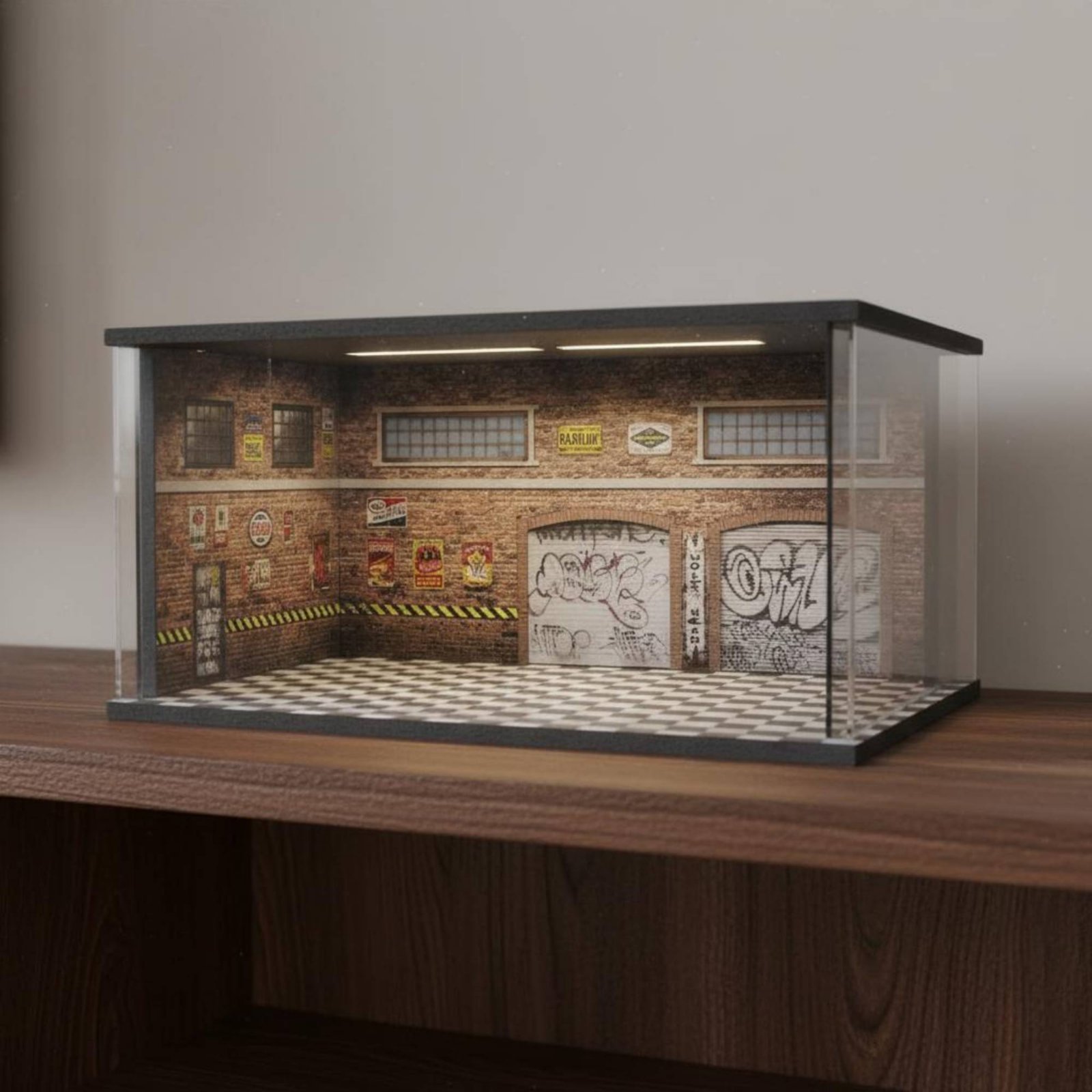 Lighted Car Repair Shop Model  – Model Kit Toy Bewertung und Preis
