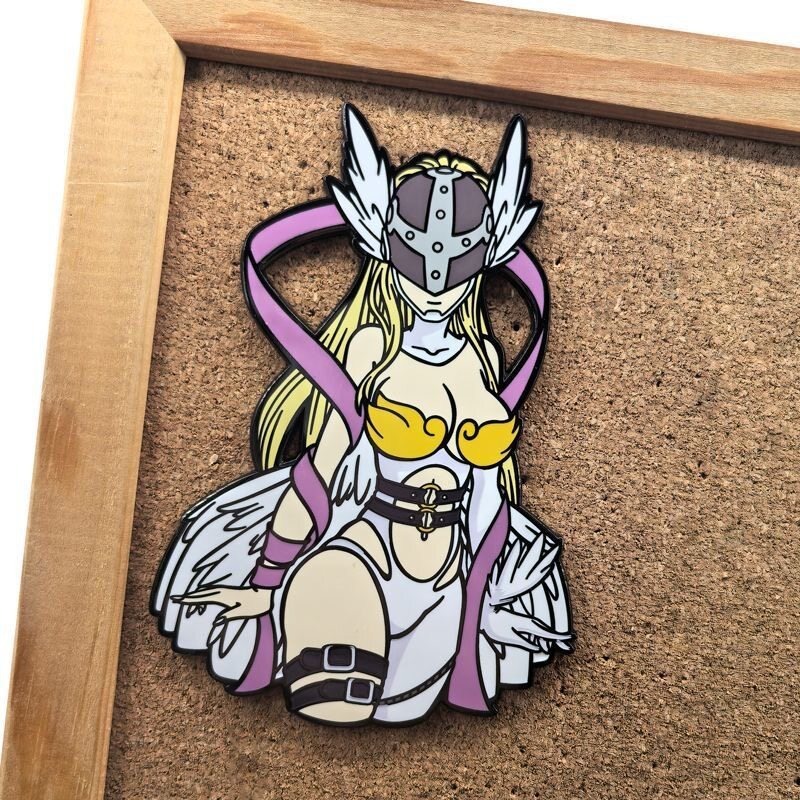Digimon Angewomon metal badge  – Model Kit Digimon Bewertung und Preis