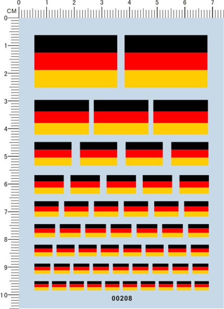 Germany Flags Water Slide Deca – Model Kit Water Decal Bewertung und Preis