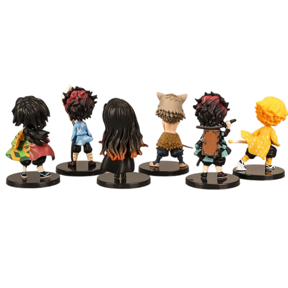 6Pcs Set Anime Demon Slayer Fi – Model Kit Nezuko Bewertung und Preis