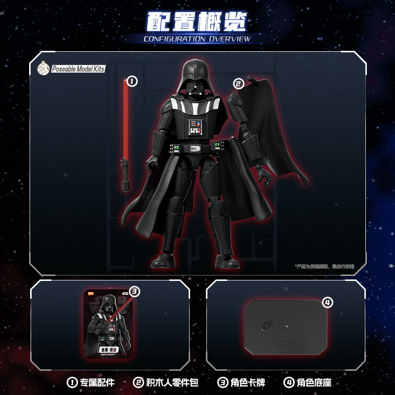 Blokees Star Wars Galaxy Vol.2 – Model Kit Toy Bewertung und Preis