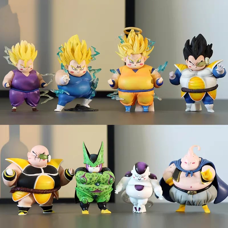 8 Pcs Chubby Dragon Ball Figur – Model Kit Frieza Bewertung und Preis