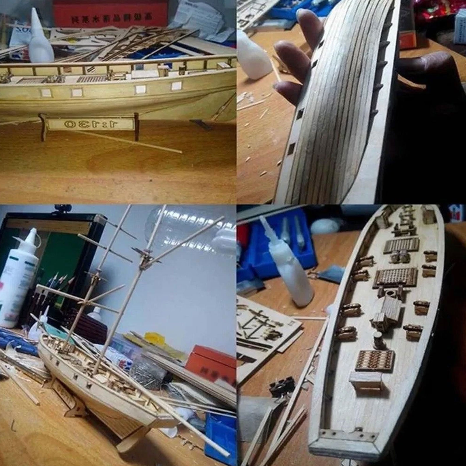 【Halcon Sailboat Wooden Model  – Model Kit Simulator Bewertung und Preis