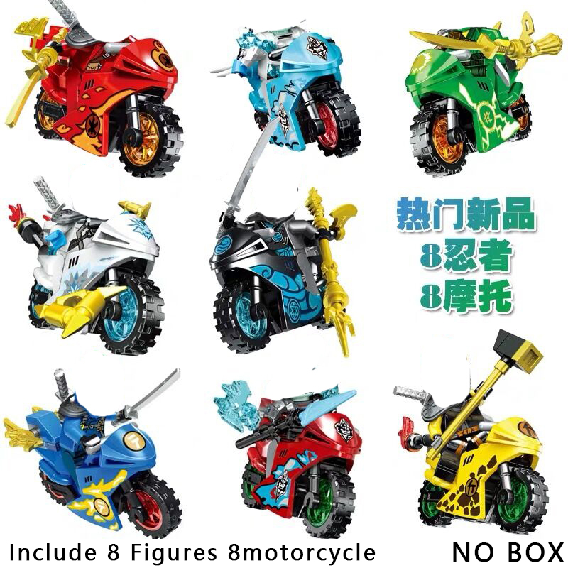 Ninja Figures Motorcycle Build – Model Kit Motor Nuclear Bewertung und Preis