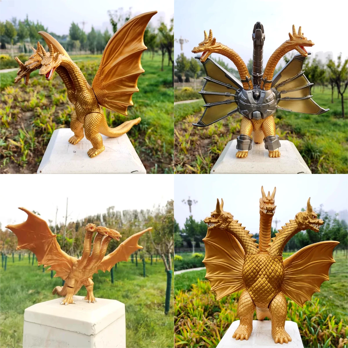 Large size three headed dragon – Model Kit Vs Action Figure Bewertung und Preis