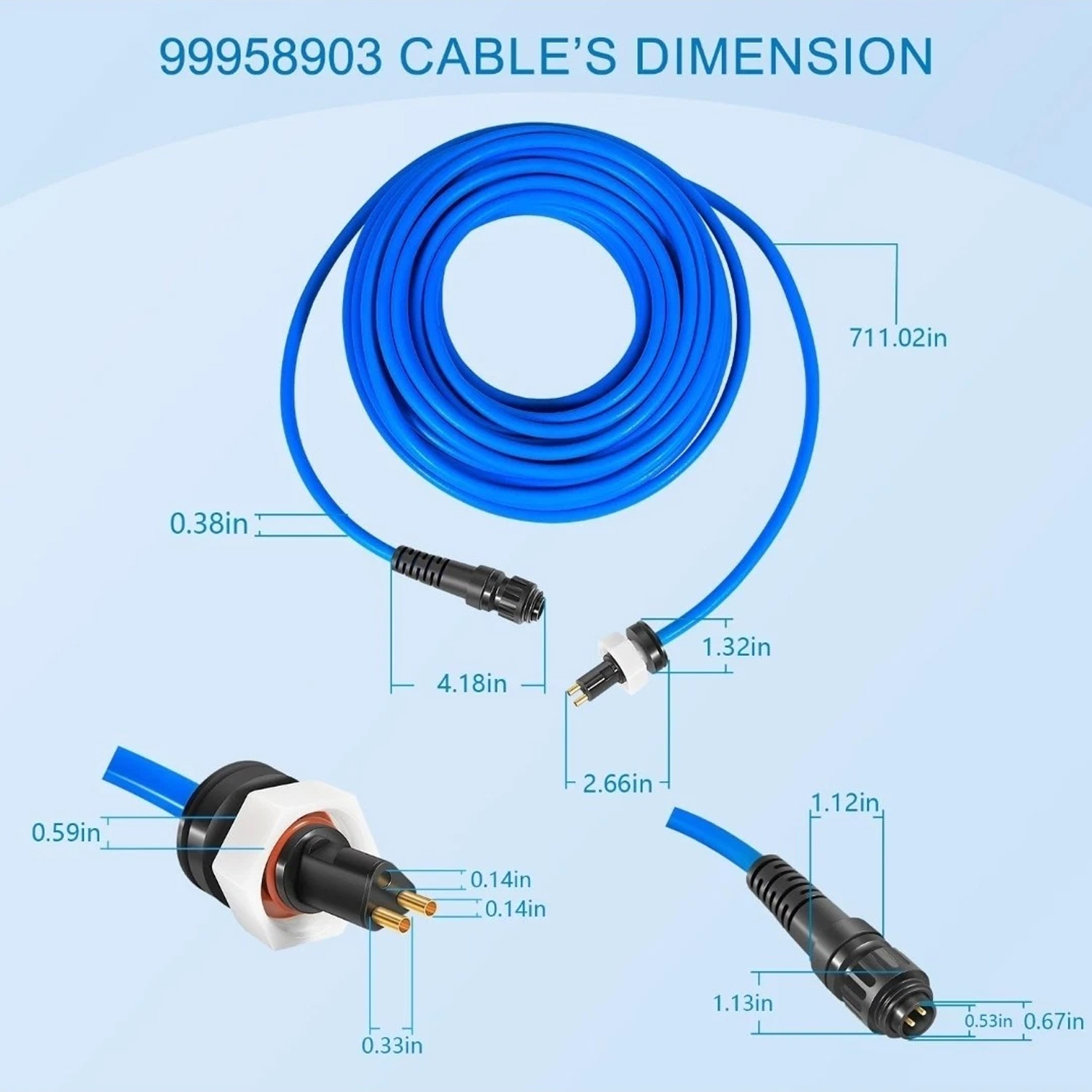 18M (60ft) , 2 Wire, 99958903- – Model Kit Lancelot Bewertung und Preis