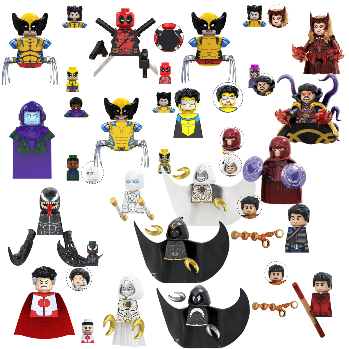 Blind Box Mini Building Blocks – Model Kit Venom Bewertung und Preis