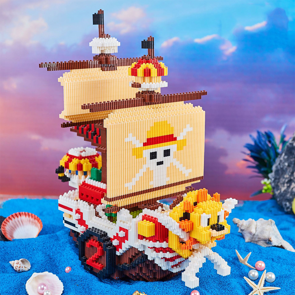 3168pcs+ One Piece Connection  – Model Kit Thousand Sunny Bewertung und Preis