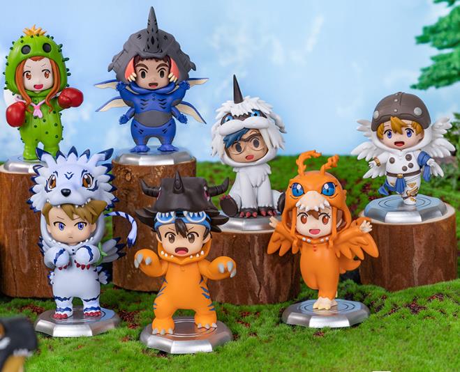 High Quality 8pcs/set Anime Di – Model Kit Digimon Bewertung und Preis