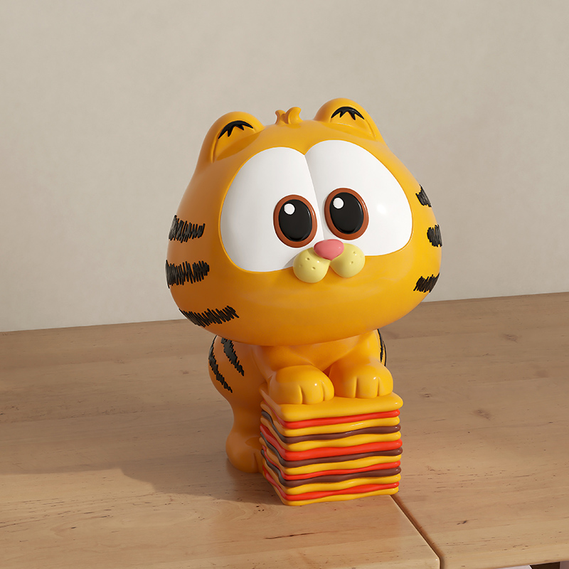 7Cm Pvc Garfield Anime Periphe – Model Kit Toy Bewertung und Preis