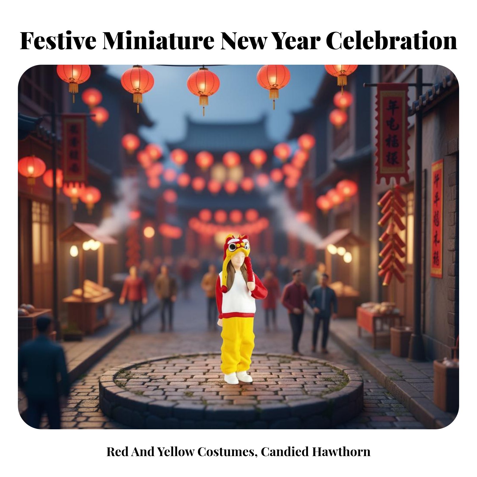Chinese New Year Miniature Fig – Model Figure Base Bewertung und Preis